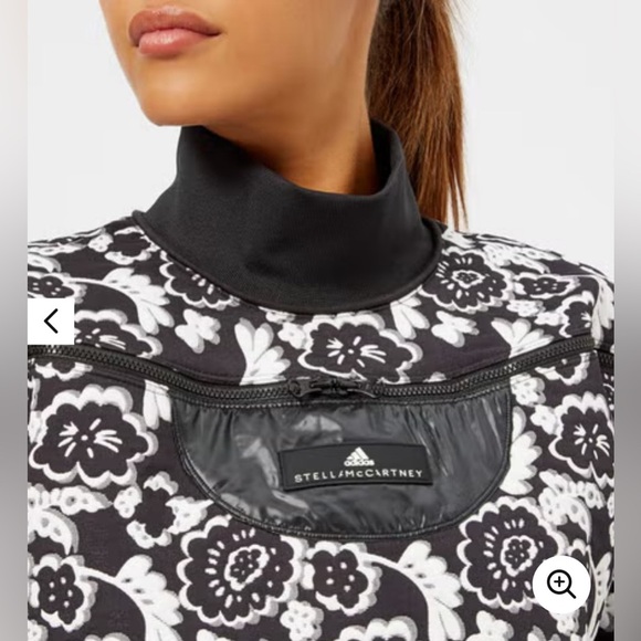 *NWOT*Adidas by Stella McCartney |Running Pullover Jacket - Picture 5 of 12